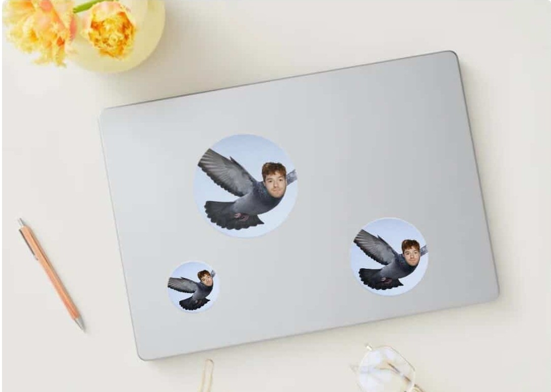 Pigeon Harry Stickers